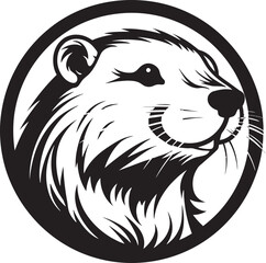 Beaver Monarchy Seal Black Beaver Heraldry