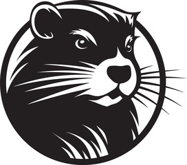 Tribal Beaver Mark Black Beaver Heraldry