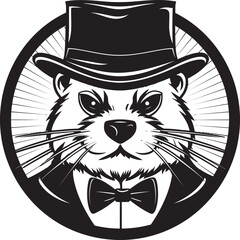 Ingenious Beaver Badge Beaver Crest Design