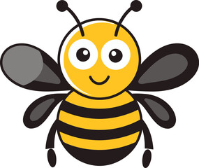 Honey Bee Kingdom Insignia Bee Face Royalty