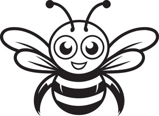 Bee King Badge Bee Crowned Insignia