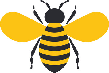 Bee Crowned Badge Beehive Sovereignty Icon