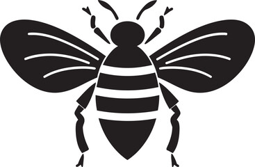 Bee Head Monogram Bee Crown Design