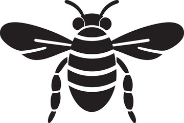 Bee King Badge Bee Crowned Insignia