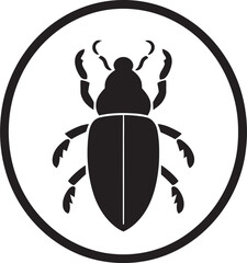 Beetle Crowned Emblem Sovereign Beetle Seal
