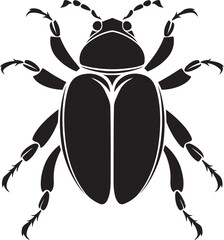 Sovereign Beetle Icon Crawling Emblem