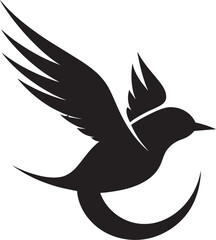 Swift Swallow Symbol Regal Raven Royalty Insignia