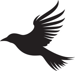 Serene Swan Vector Crow's Majesty Badge