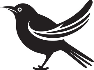 Stork in Flight Symbol Kestrel's Vigilance