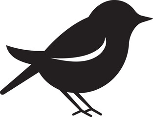 Swan's Graceful Profile Owl Monogram Emblem