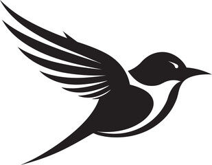 Majestic Seagull Design Hummingbird Harmony Crest