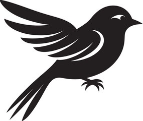 Regal Eagle Symbol Stylized Heron Icon