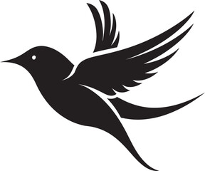 Stork in Flight Icon Kestrel's Vigilance