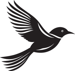 Nighttime Crow Logo Heron's Grace Icon