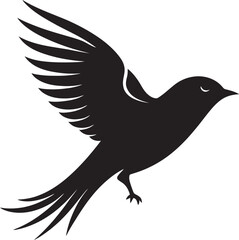 Regal Crane in Flight Hawk's Majesty Badge