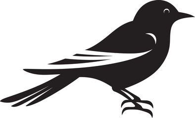 Crow's Vigil Emblem Heron in Moonlight
