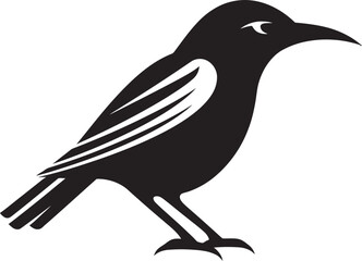 Stylized Kingfisher Icon Peregrine Majesty Badge