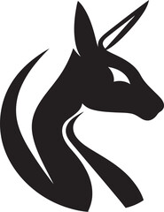 Kangaroo Boxing Champion Kangaroo in Motion Badge