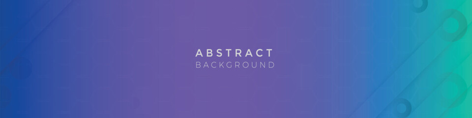 Abstract background gradient bokeh linkedin banner template