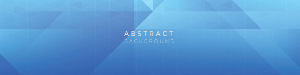 Colorful blue gradation element effect linkedin banner