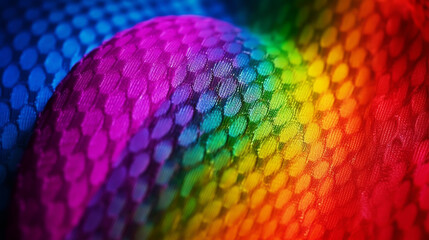 LGBT pride month concept illustration. rainbow heart and homosexual rainbow love