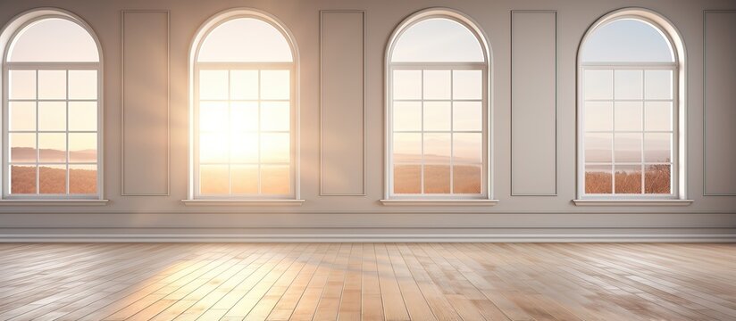 Illustration of a hollow space with a window