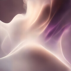 abstract background with smoke - Golden background - Purple abstract - Curves and lines - Generative AI
