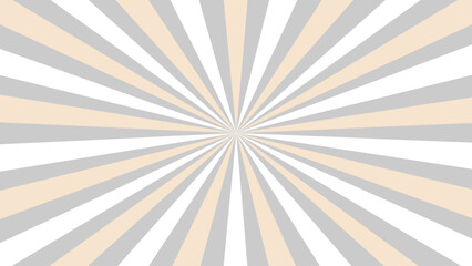 Grey beige and white sunburst background	