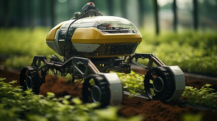 Agriculture uses robotic systems