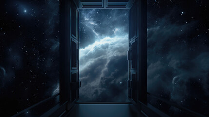 A Glimpse of the Unknown As the elevator nears the edge of the Earths atmosphere, passengers catch...