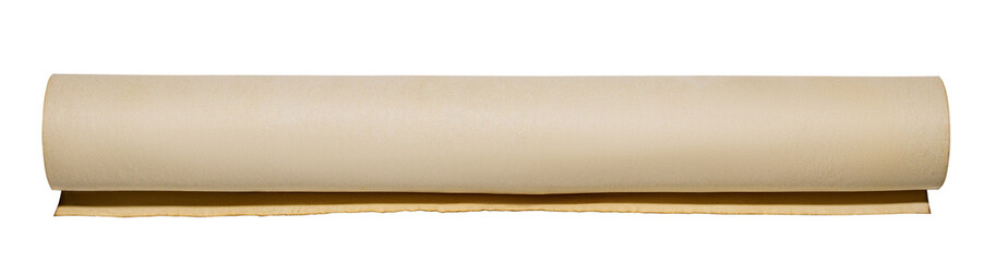 Old scroll. Retro. Historical papers. Scrolls, crumpled paper. On an empty background. PNG