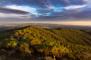 The hills of Anoia @ Anoia, Catalonia, Spain