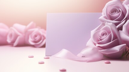 Valentine background. Romantic background with copy space