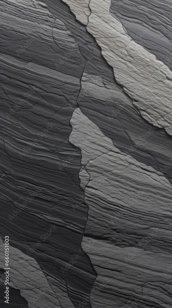 Poster layered veinlike andesite texture thin layers of dark and light grey andesite create a striped patte