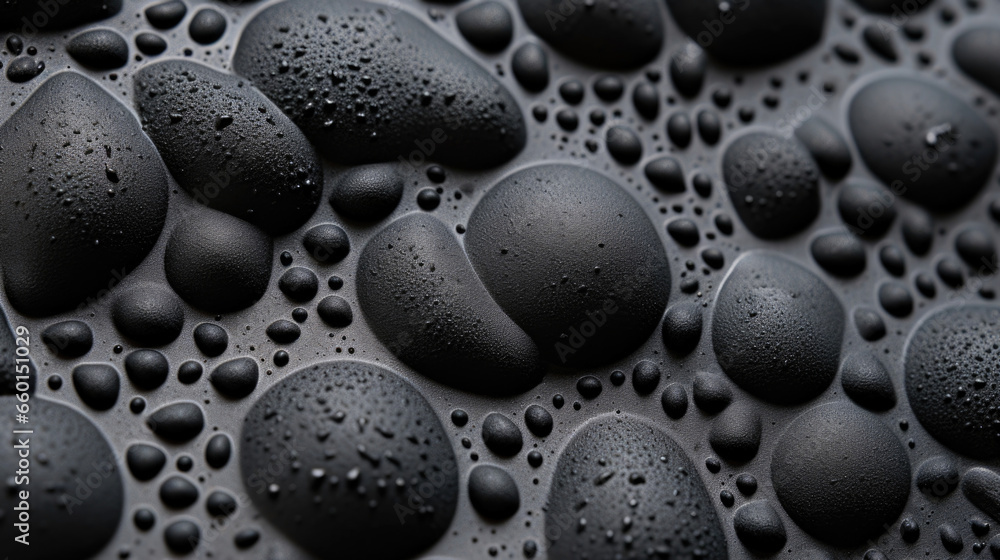 Poster closeup of a bumpy rubber surface with a mix of large and small bumps, giving it a textured, pebbly 