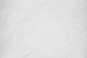 Crumpled white paper. Scrolls, crumpled paper.