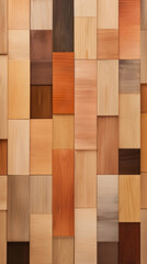 Multidimensional TwoTone Shades The twotone shades of the wood create a multidimensional effect, making it visually appealing from different angles.