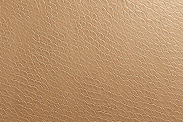 Texture of faux ostrich leather With a distinctive faux pattern, this texture mimics the look of ostrich skin. It has a glossy finish and is known for its durability and resistance to scratches. - obrazy, fototapety, plakaty