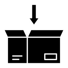 Packaging Glyph Icon