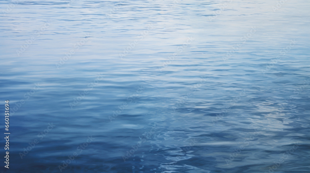 Poster texture of a calm and serene lake, with ripples appearing like fragile brush strokes on a canvas. th