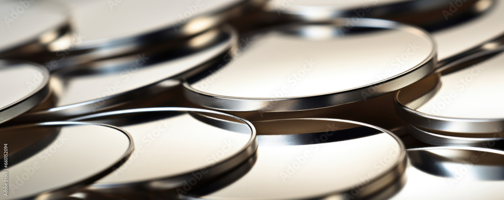 Poster closeup of nickel plating a zoomedin view of a nickelplated surface, with a smooth and evenly applie