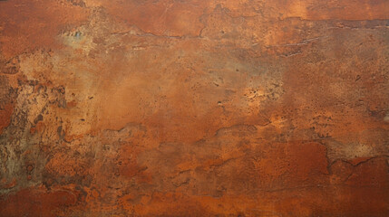 Texture of weathered bronze A closer look at a reddishbrown patina with hints of green on a worn and sculpted surface. The metal has a smooth but rough texture. - obrazy, fototapety, plakaty