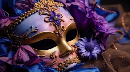 carnival mask on a carnival