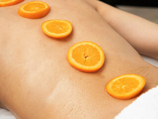 Woman having  spa treatment