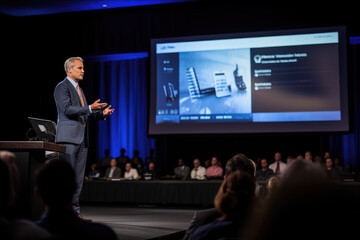 Speaker at Business convention and Presentation
