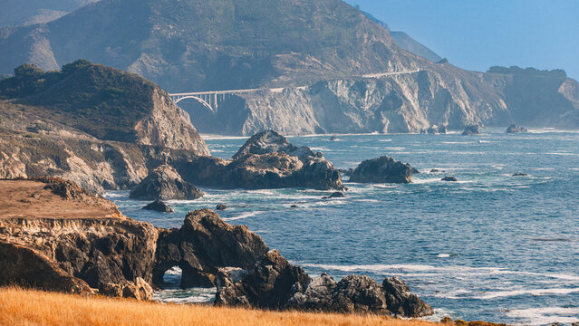 California Big Sur Bridge View
