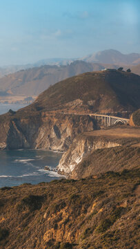 California Big Sur Bridge View