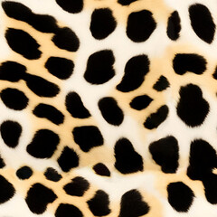 Seamless leopard pattern, jaguar texture, animal fur, African animal texture.