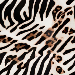 Seamless leopard pattern, jaguar texture, animal fur, African animal texture.