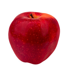 red apple PNG, isolated, fresh fruit